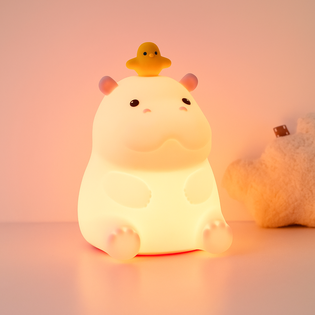 🦛 Hippopotame Lumineux
